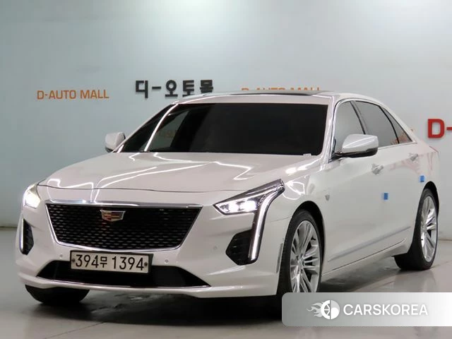 Cadillac CT6 2019 Белый из Кореи