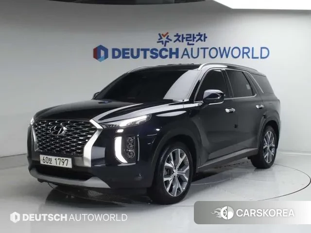 Hyundai Palisade 2019 Синий из Кореи