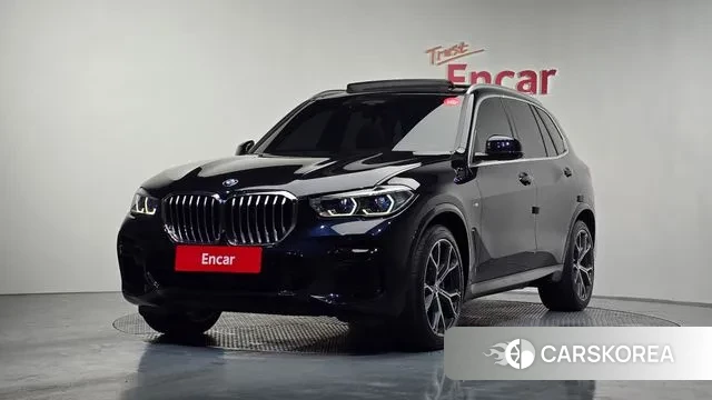 BMW X5 (G05) 2021 Черный из Кореи