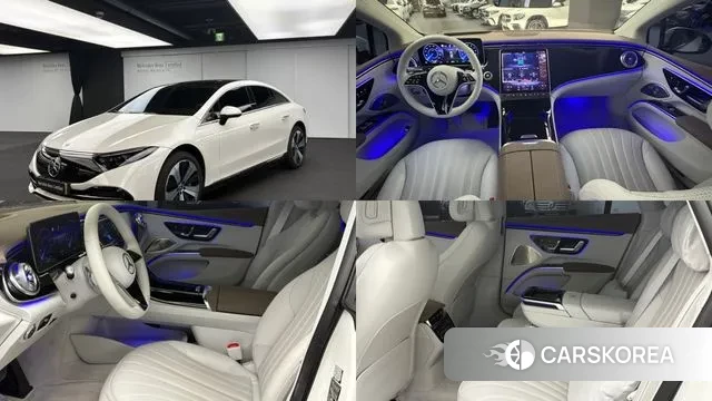 Mercedes-Benz EQS V297 2023 Белый из Кореи