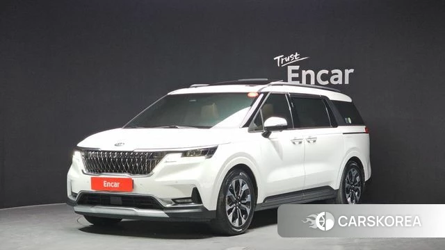 Kia Carnival 4th generation 2021 Белый из Кореи