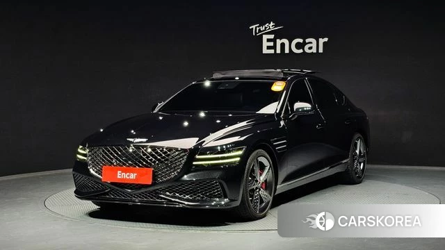 Genesis G80 (RG3) 2023 Черный из Кореи