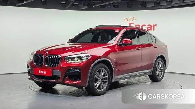 BMW X4 (G02) 2020 Красный из Кореи