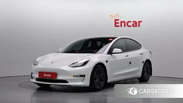 Tesla Model 3 2022 Белый из Кореи