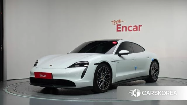 Porsche Taycan 2024 Белый из Кореи