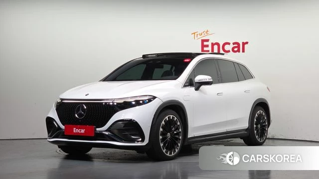 Mercedes-Benz EQS SUV X296 2023 Белый из Кореи