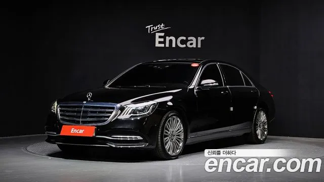 Mercedes-Benz S-Class W222 2018 Черный из Кореи