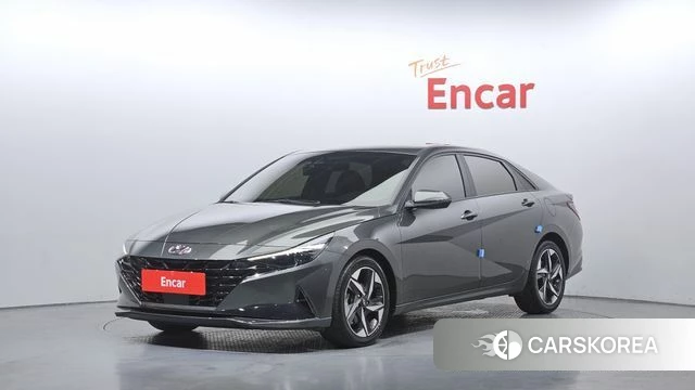 Hyundai Avante (CN7) 2021 Серый из Кореи