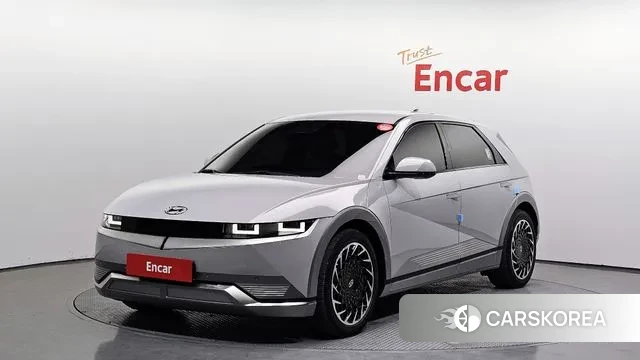 Hyundai Ionic 5 2021 Серебристо-серый из Кореи