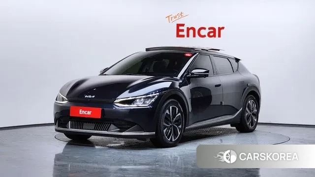 Kia EV6 2021 Синий из Кореи