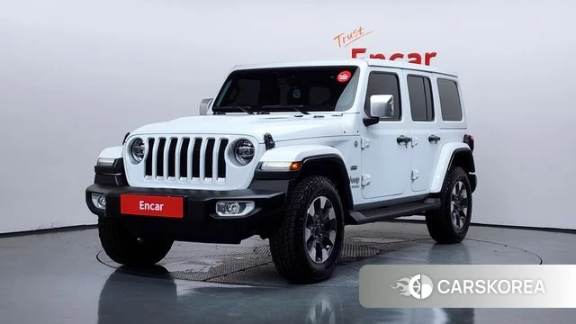 Jeep Wrangler (JL) 2021 Белый из Кореи