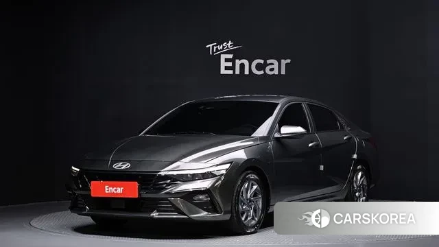 Hyundai The New Avante (CN7) 2023 Серый из Кореи
