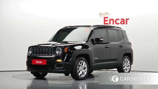 Jeep Renegade 2018 Черный из Кореи