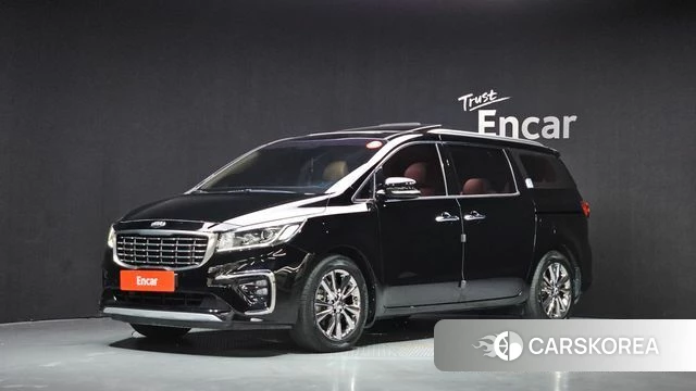 Kia The New Carnival 2018 Черный из Кореи