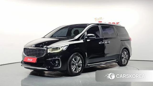 Kia The New Carnival 2018 Черный из Кореи