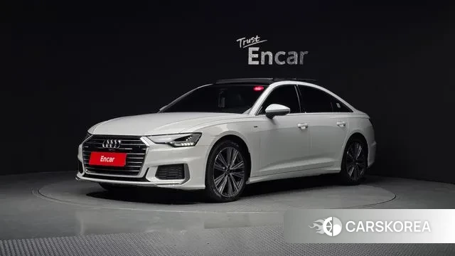 Audi A6 (C8) 2022 Белый из Кореи