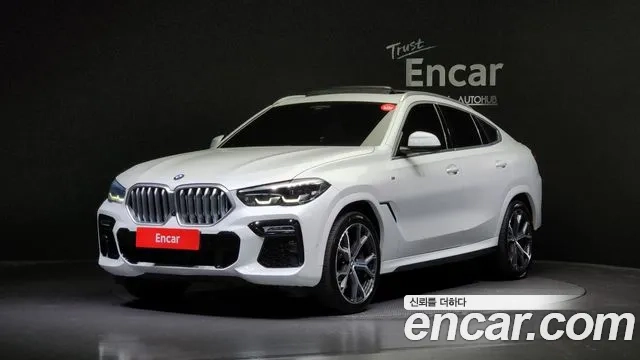 BMW X6 (G06) 2020 Белый из Кореи