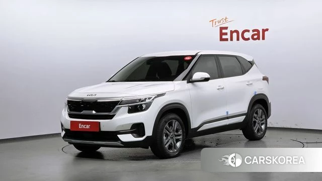 Kia Seltos 2021 Белый из Кореи