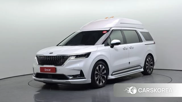 Kia Carnival 4th generation 2021 Белый из Кореи