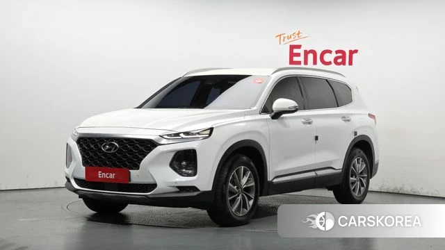 Hyundai Santa Fe TM 2019 Белый из Кореи