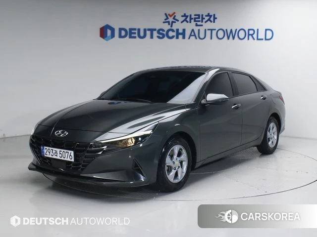 Hyundai Avante (CN7) 2021 Серый из Кореи