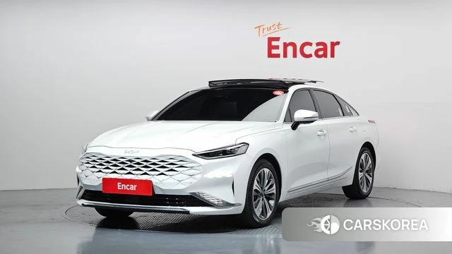Kia K8 Hybrid 2024 Белый из Кореи