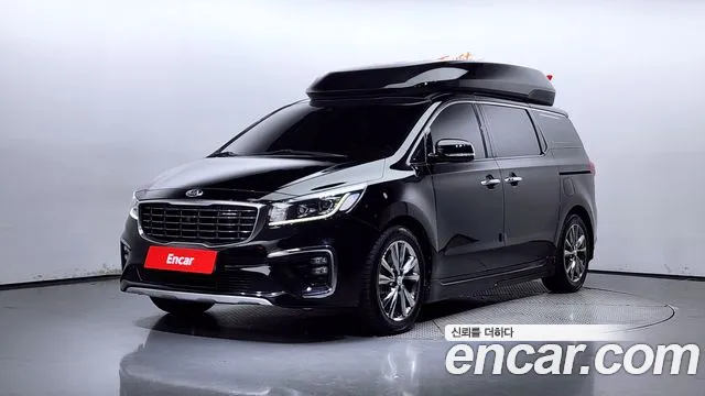 Kia The New Carnival 2018 Черный из Кореи