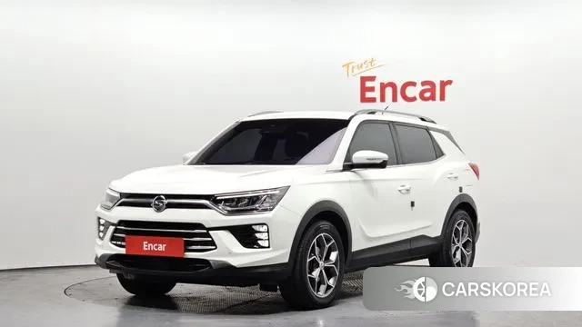 Ssangyong Beautiful Korando 2019 Белый из Кореи