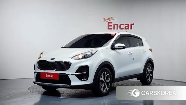 Kia Sportage The Bold 2021 Белый из Кореи
