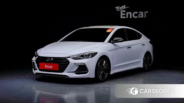 Hyundai Avante AD 2018 Белый из Кореи