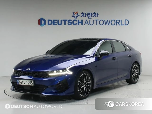 Kia K5 3rd generation 2021 Синий из Кореи