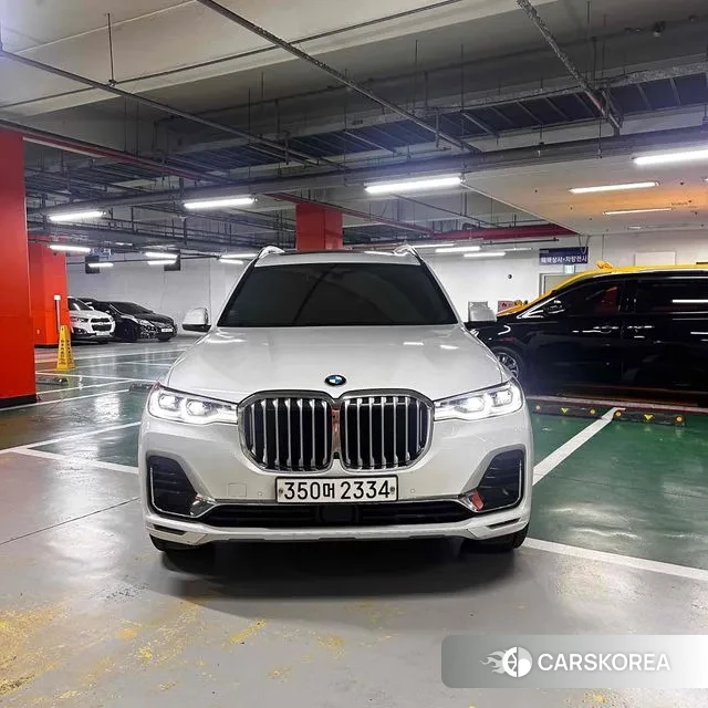 BMW X7 (G07) 2020 Белый из Кореи