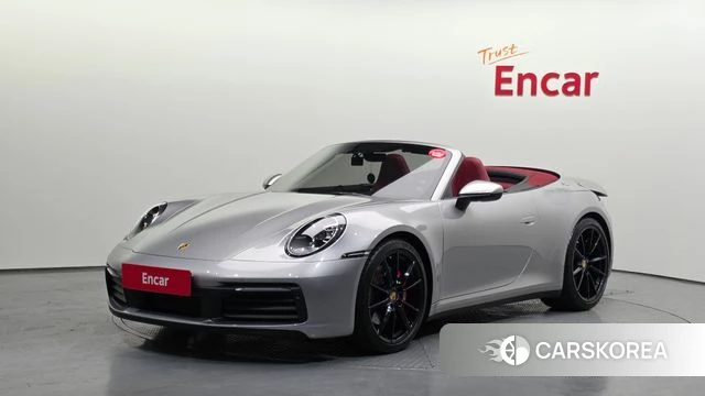 Porsche 911(992) 2020 Серебряный из Кореи