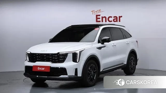 Kia The New Sorento 4th Generation 2024 Белый из Кореи