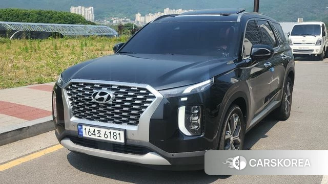 Hyundai Palisade 2021 Черный из Кореи