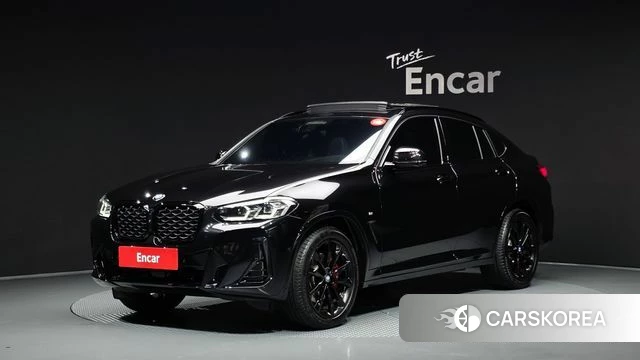 BMW X4 (G02) 2025 Черный из Кореи