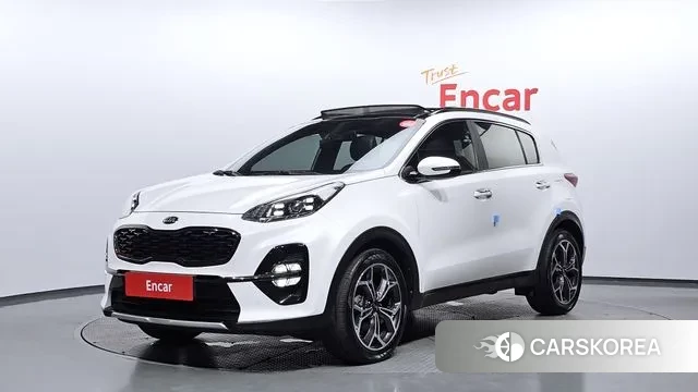 Kia Sportage The Bold 2018 Белый из Кореи
