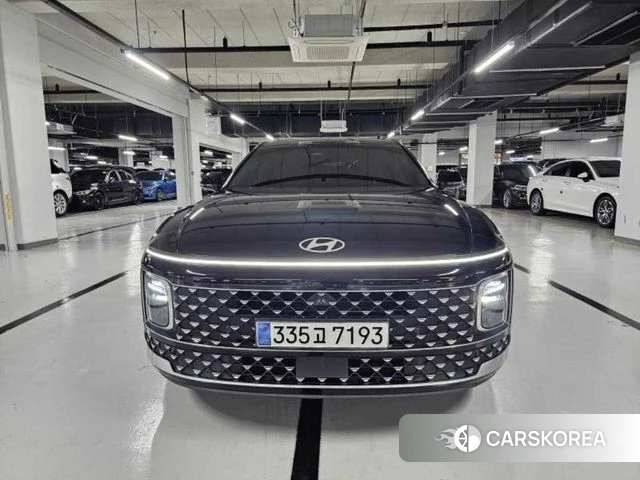 Hyundai Grandeur (GN7) 2023 Черный из Кореи