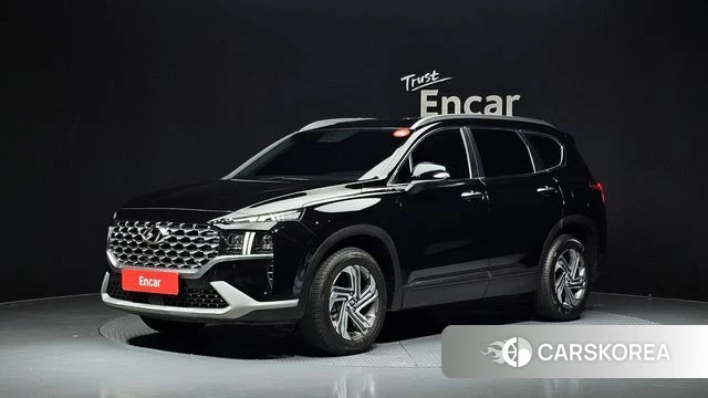 Hyundai The New Santa Fe 2022 Черный из Кореи