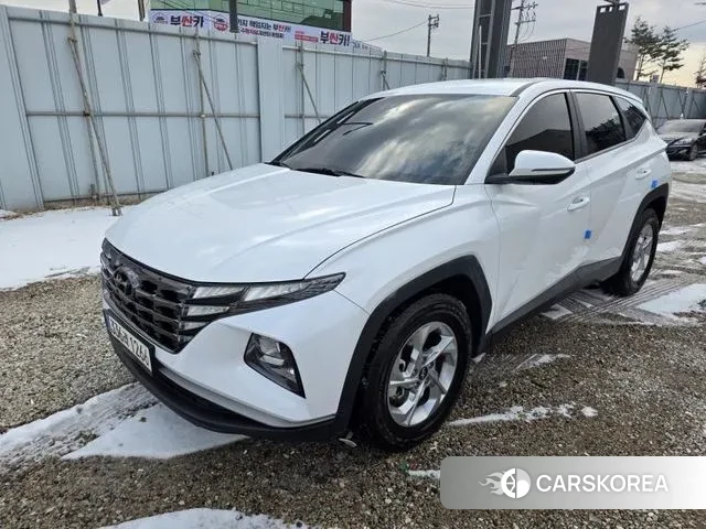 Hyundai Tucson (NX4) 2021 Белый из Кореи