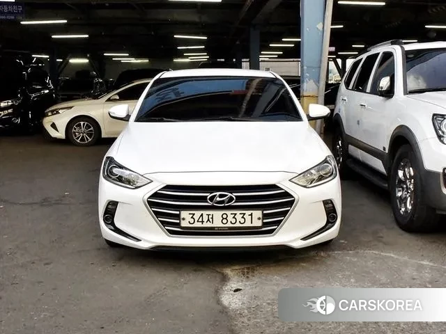 Hyundai Avante AD 2018 Белый из Кореи