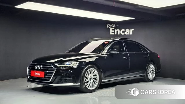 Audi A8 (D5) 2021 Черный из Кореи