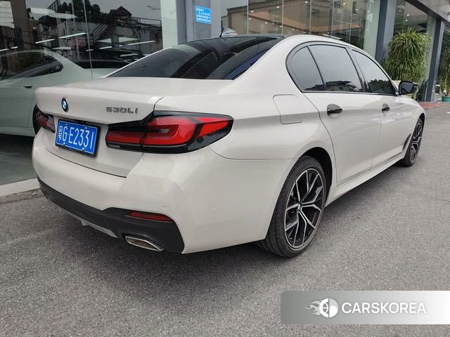 BMW 5 series 2021 Серебристо-серый из Китая