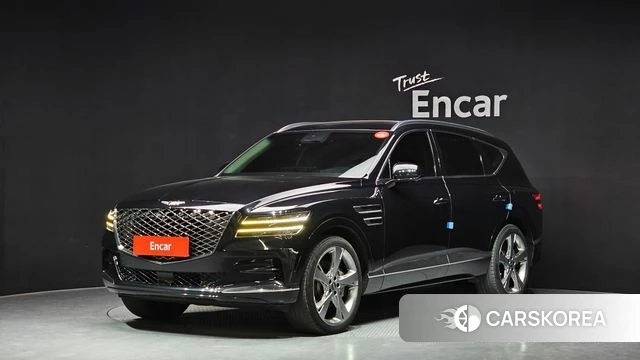 Genesis GV80 2022 Черный из Кореи