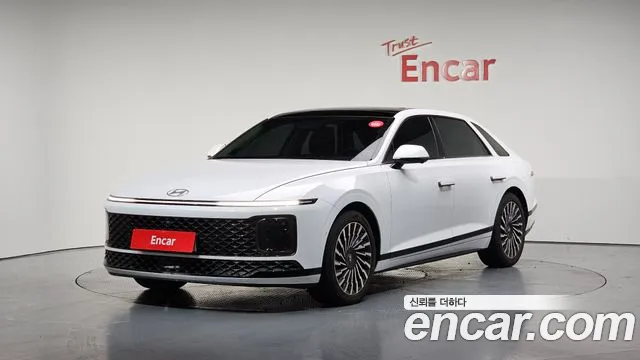 Hyundai Grandeur Hybrid (GN7) 2023 Белый из Кореи