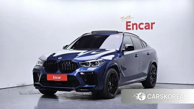 BMW X6 (G06) 2022 Синий из Кореи
