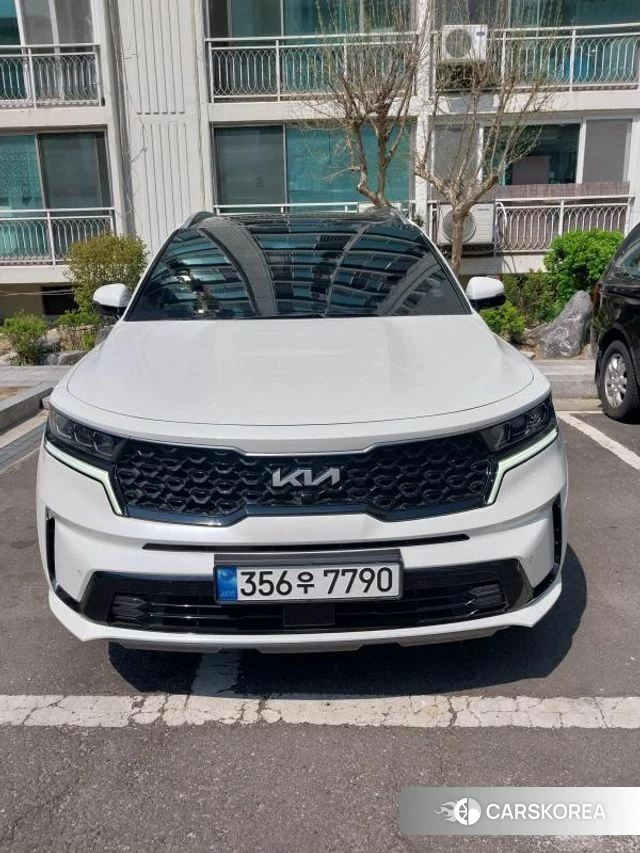 Kia Sorento 4th Generation 2022 Белый из Кореи