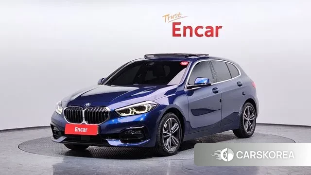 BMW 1 Series (F40) 2021 Синий из Кореи