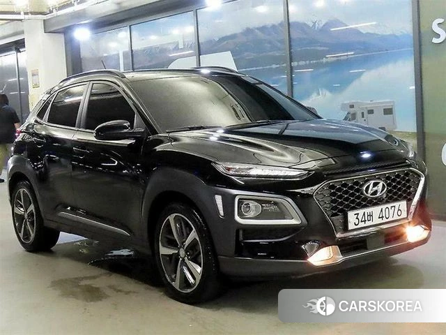 Hyundai Kona 2019 Черный из Кореи