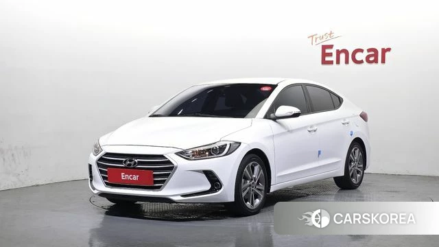 Hyundai Avante AD 2018 Белый из Кореи